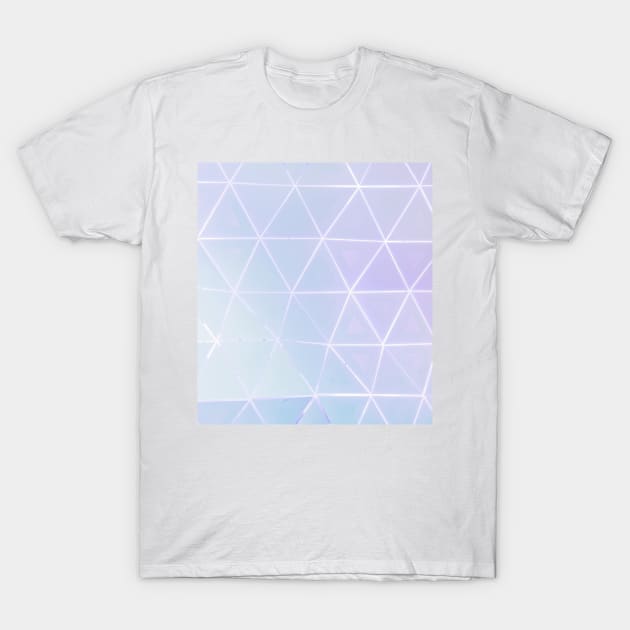 Light Purple Geometric Art T-Shirt by NewburyBoutique